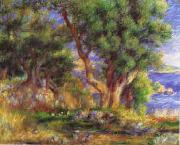 Pierre Renoir Landscape on the Coast near Menton china oil painting reproduction